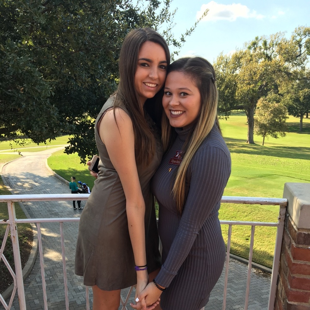 Green suede dress